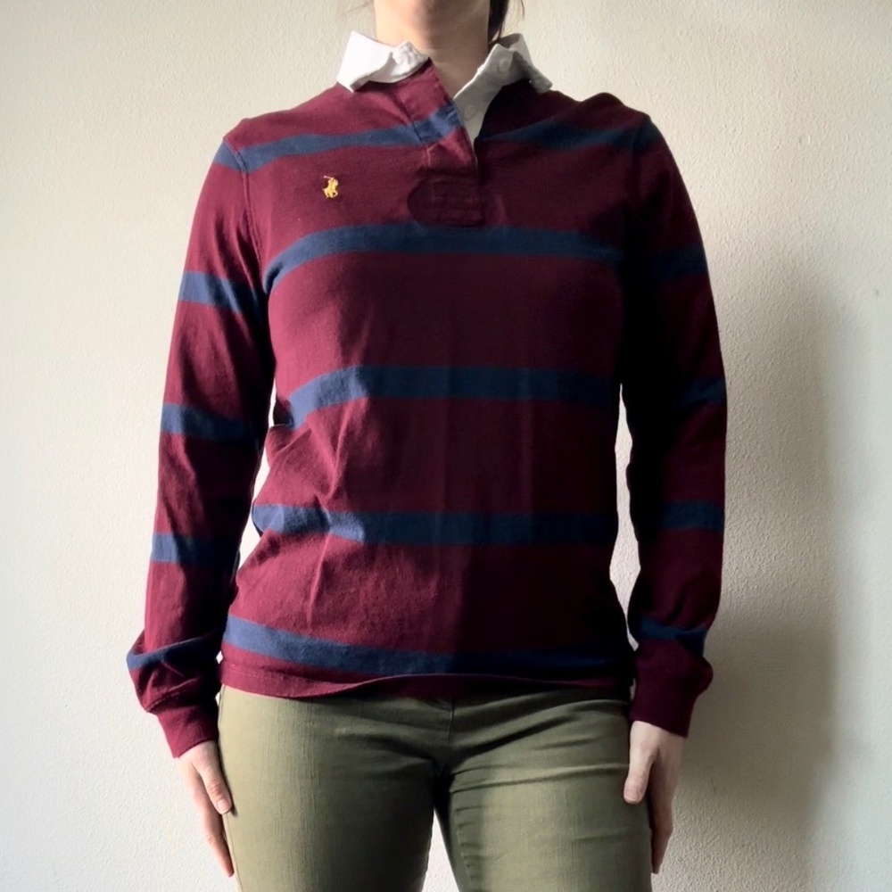 Polo Ralph Lauren Long-Sleeved Cotton Polo Shirt